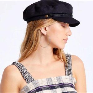 Brixton Fiddler Cap in Black